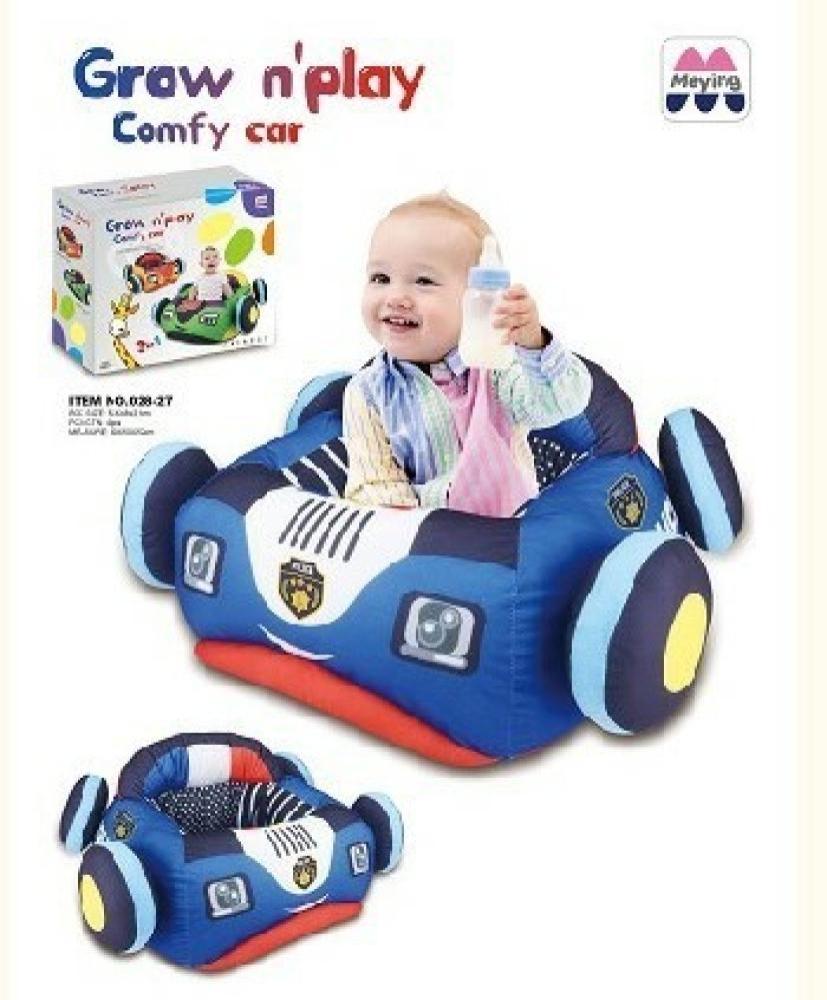 The inflatable children's seat "Police Car Comfortable" - go with fun and safety!