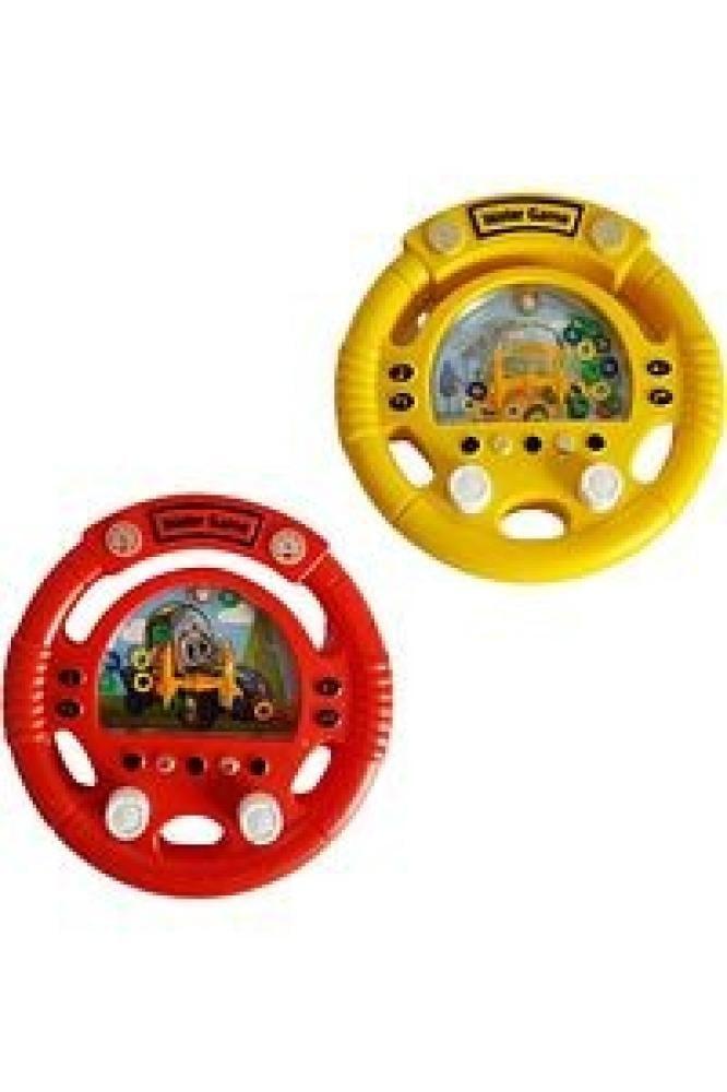 Water game in the shape of a car steering wheel.. 12 pieces..