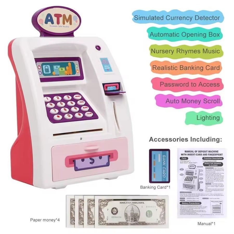 Baby ATM game for children