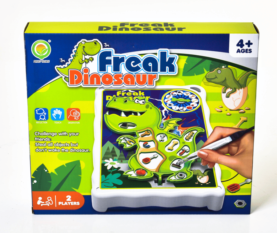The scary dinosaur game