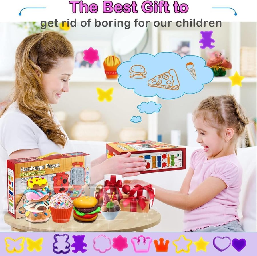 Clay modeling for children