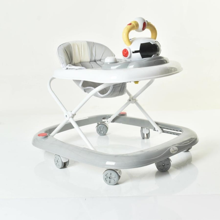 Children's walking game in light green and white – perfect for your child's first steps