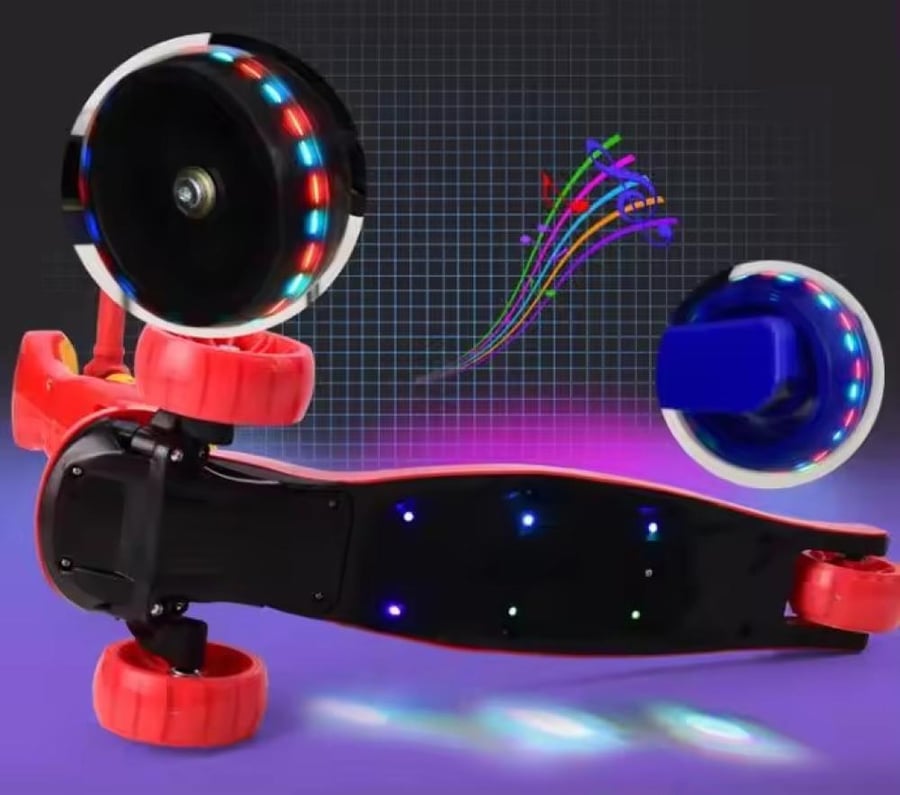 Lightweight foldable scooter