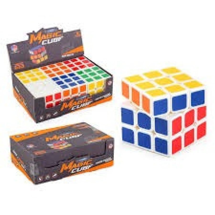 Rubik's Cube with classic colors .. 6 pieces ..