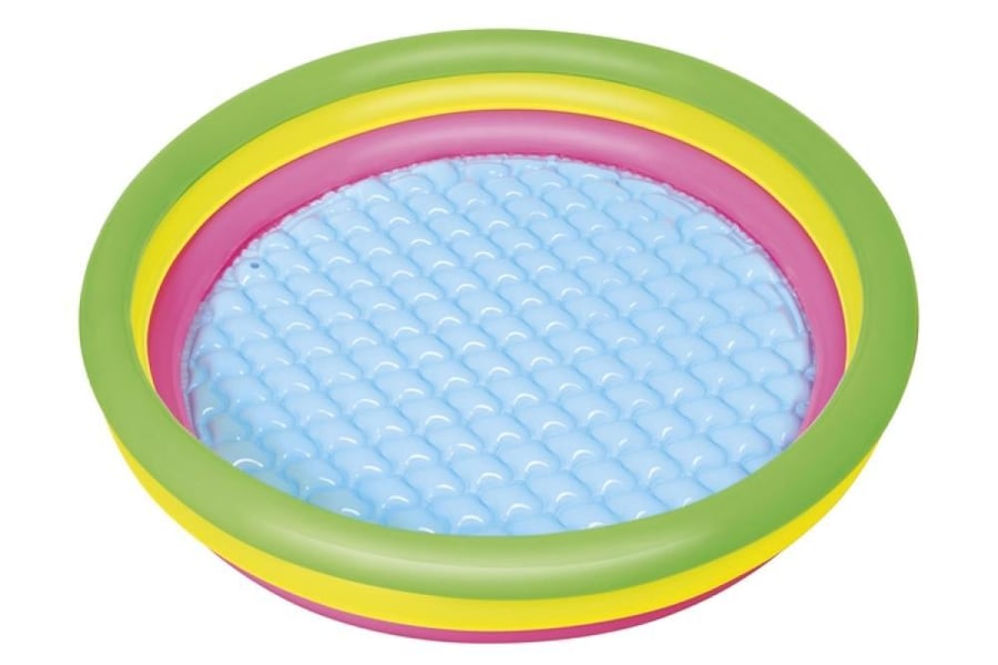Colorful circular children's pool 1.52 meters × 43 cm – Bestway Swim Squad Kiddie Pool