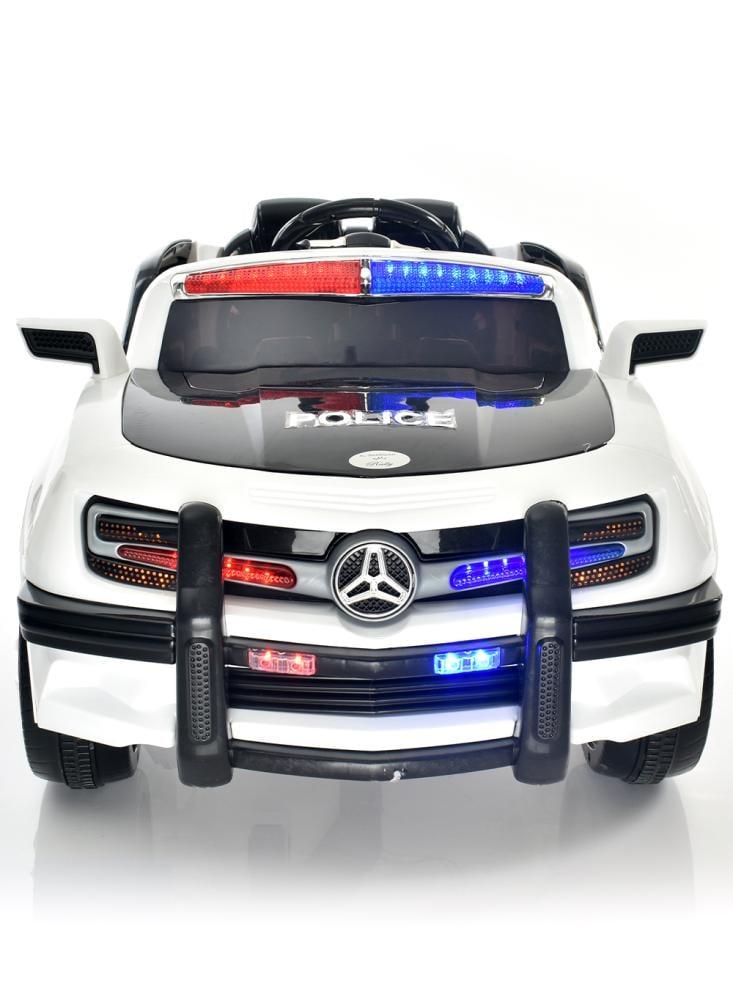 Electric car for children police design