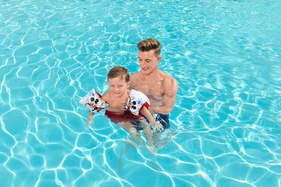 Mickey Mouse fun swimming floats for children - trust and safety in every water adventure!