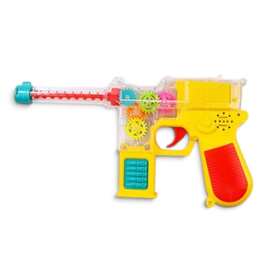 Toy gun with lights and music