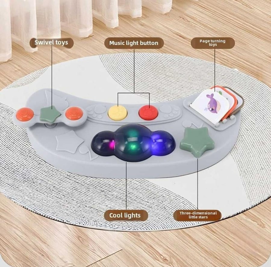 Children's walker 2 in 1 with interactive activity table