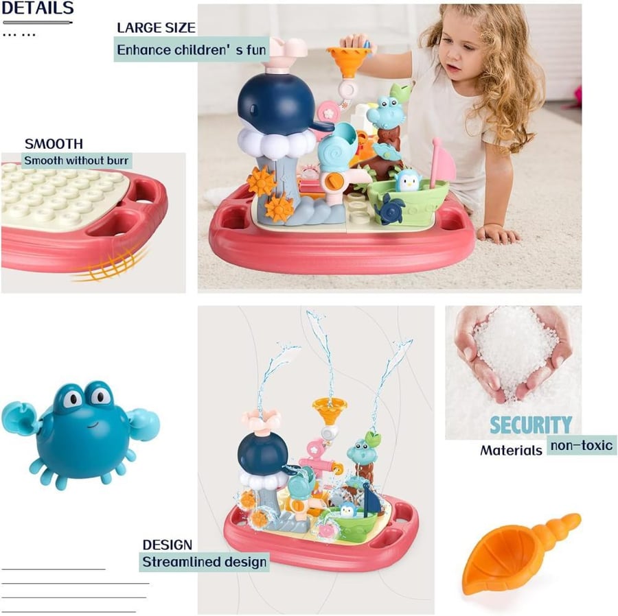 Water bathing games for children