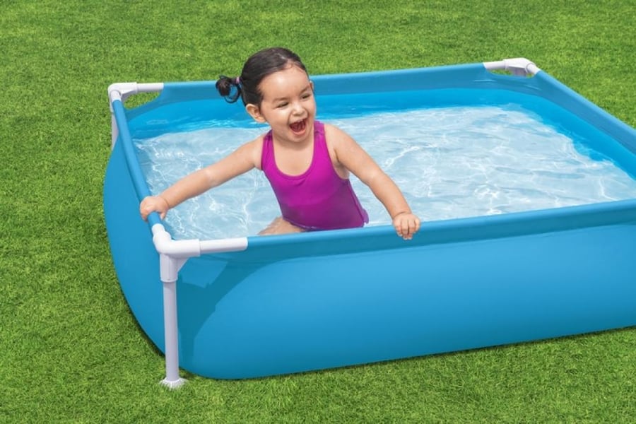 Square structure children's pool 1.22m×1.22m×30cm – Bestway My First Frame Pool