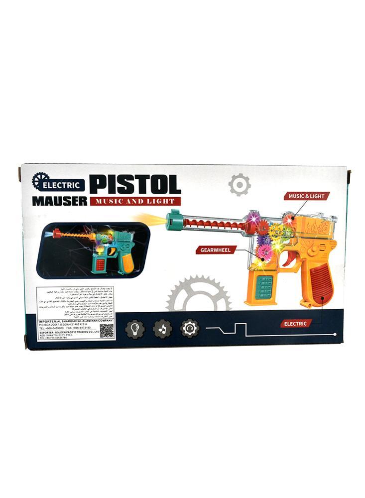 Toy gun with lights and music