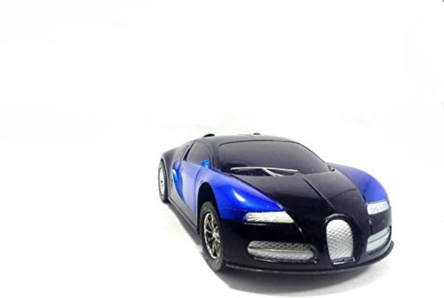 An attractive sports car