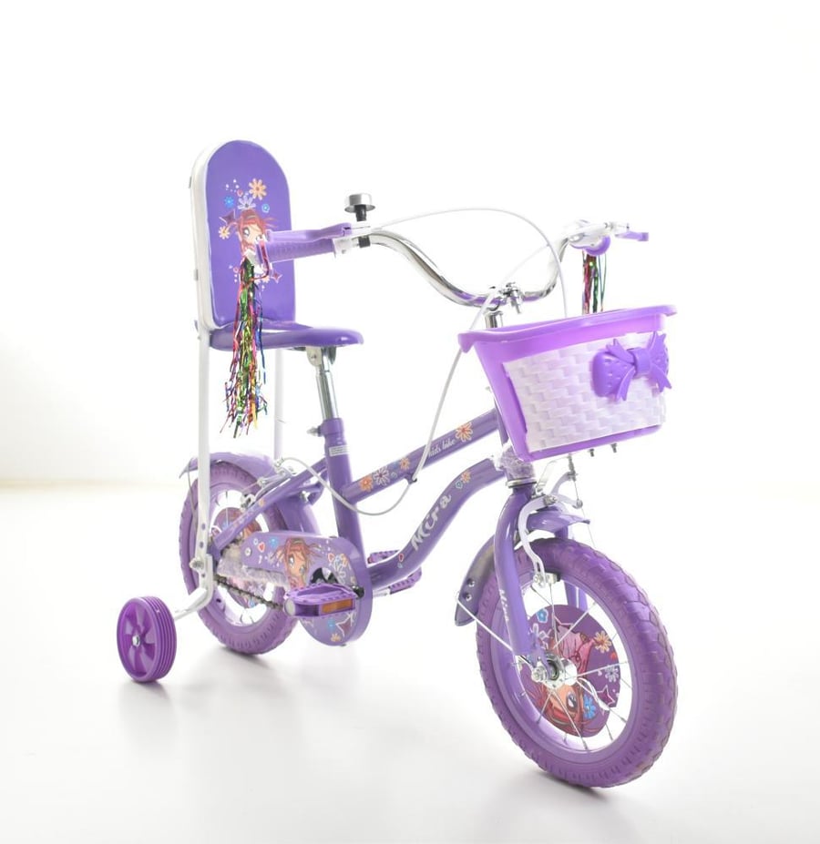 Bicycle with basket size 12 inches