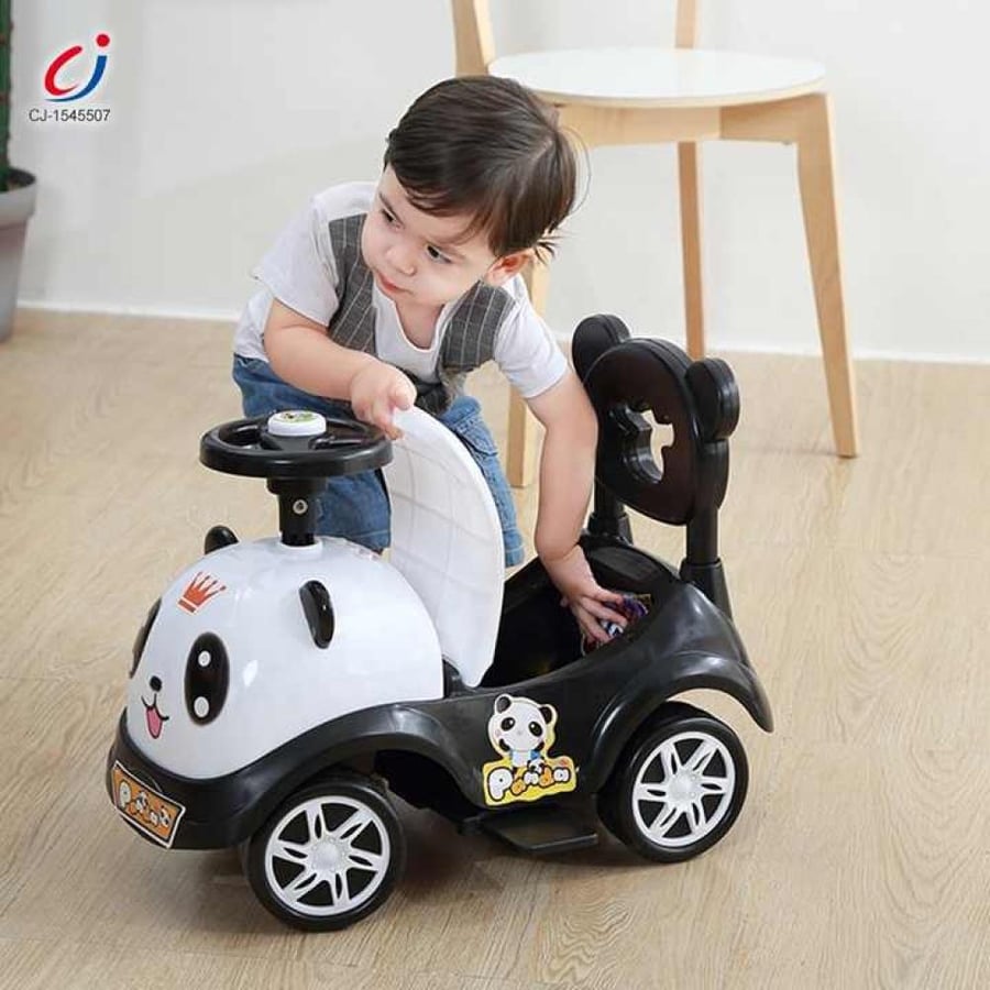 Children's moving car with 4 wheels - an educational and entertainment game for children