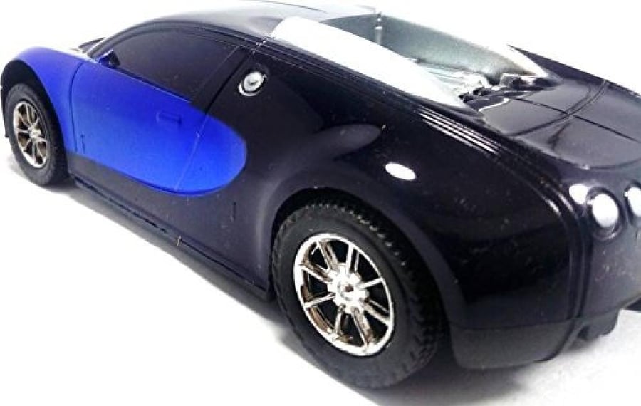 An attractive sports car