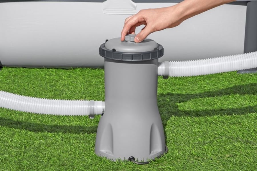 مسبح ستيل برو ماكس الدائري مع فلتر Bestway Steel Pro MAX Round Pool (3.66m x 1.00m)  dd