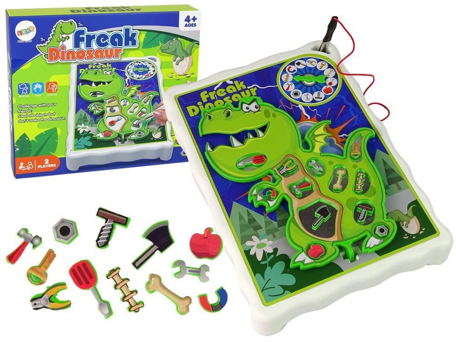 The scary dinosaur game