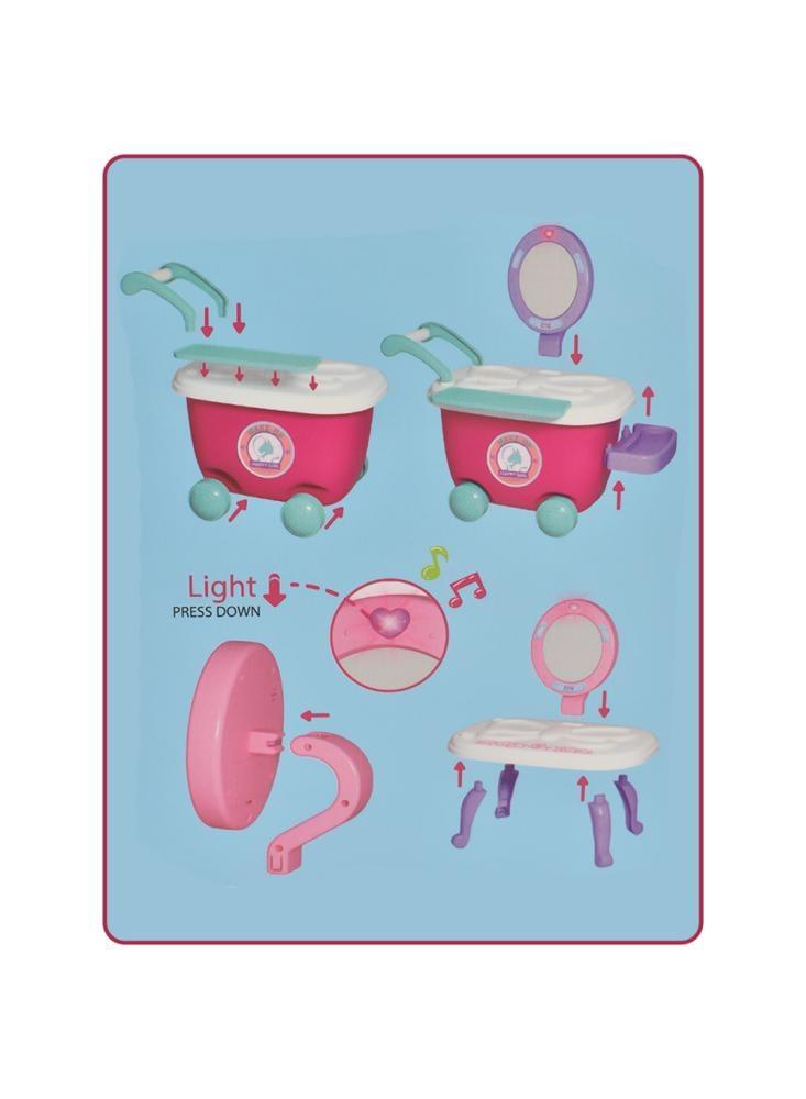 Table decoration game for children