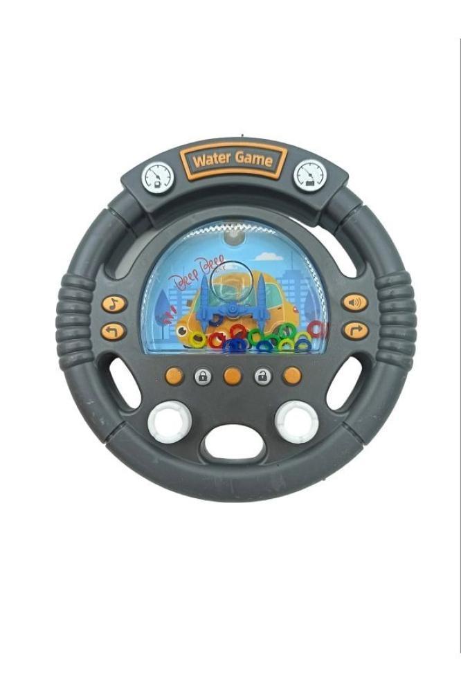 Water game in the shape of a car steering wheel.. 12 pieces..