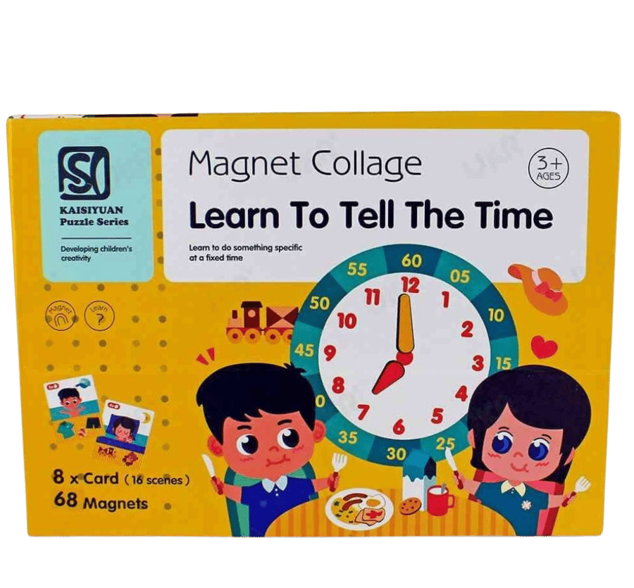 Puzzle learn knowing the time