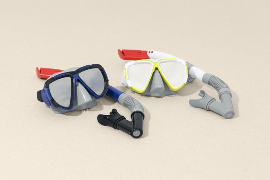طقم سنوركل للغوص من بست واي – نظارة أنبوب تنفس – Bestway Snorkel Set ll