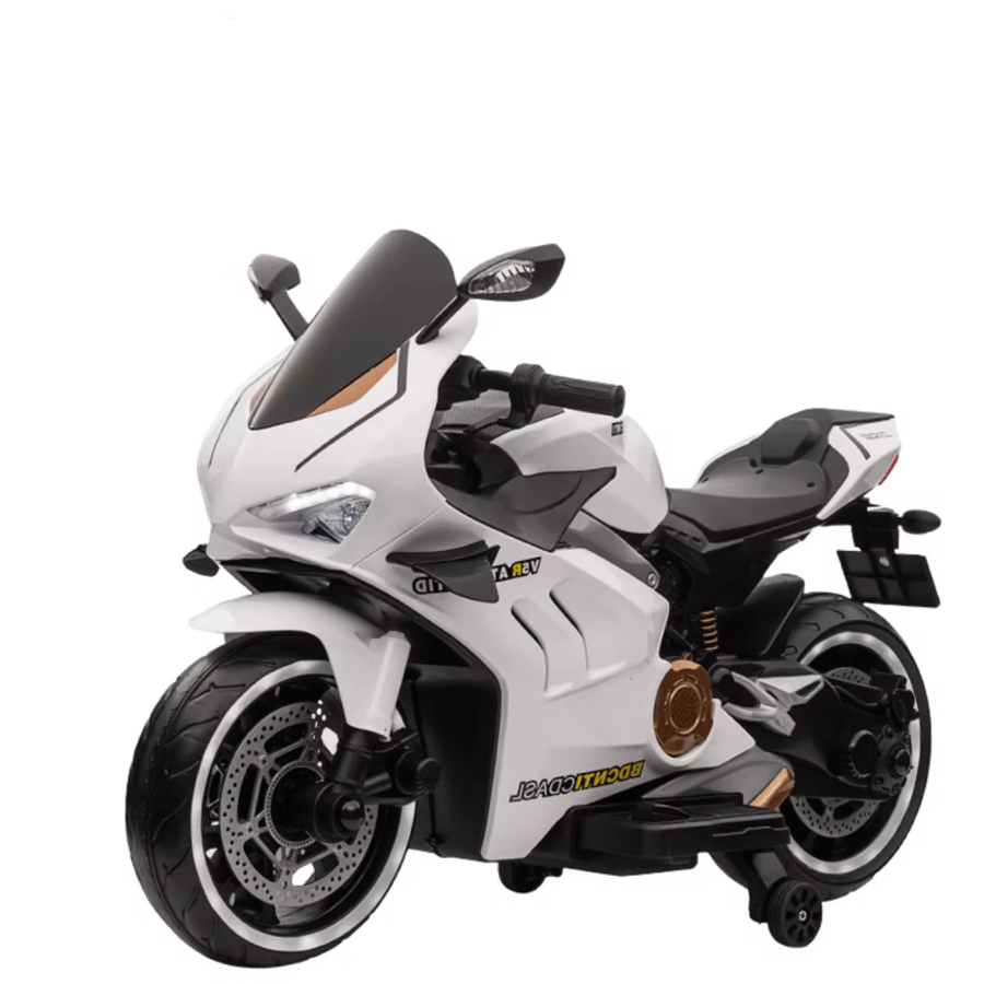 Battery-operated electric motorcycle for children >> (L)