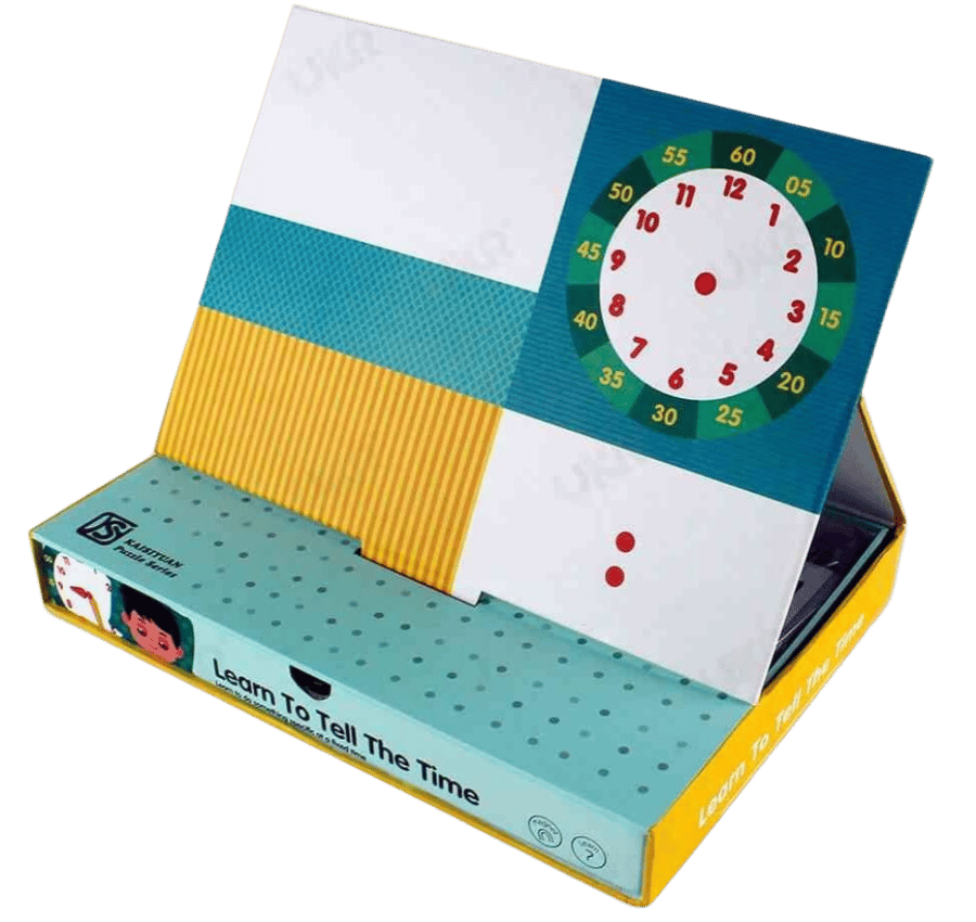 Puzzle learn knowing the time