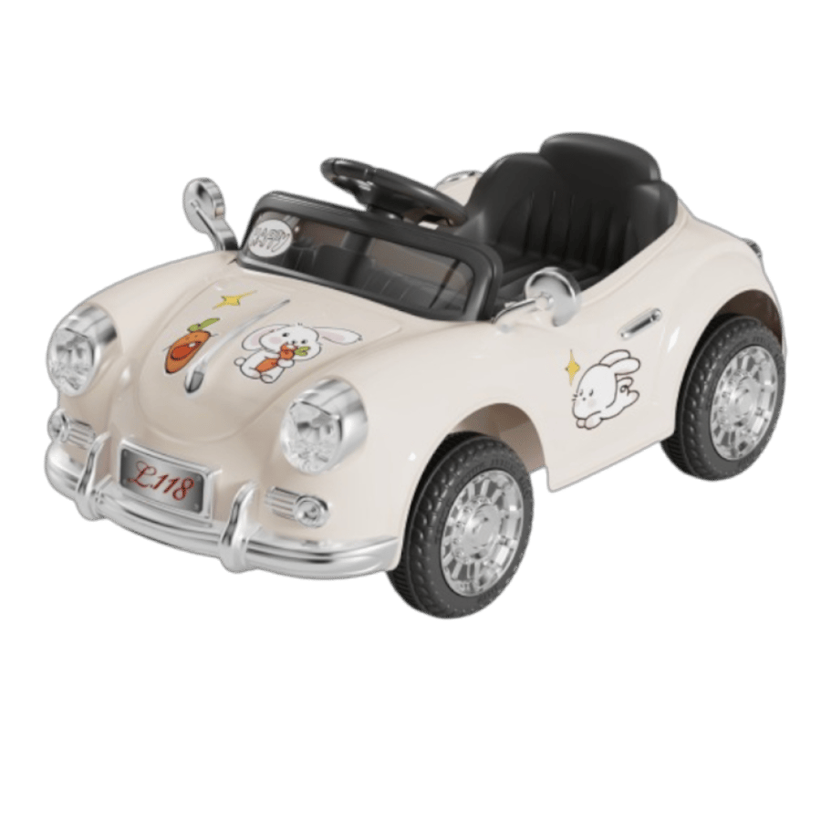 Mini electric car for children with two motors / 12 volts