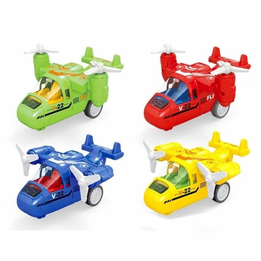 Plastic helicopters .. 8 pieces
