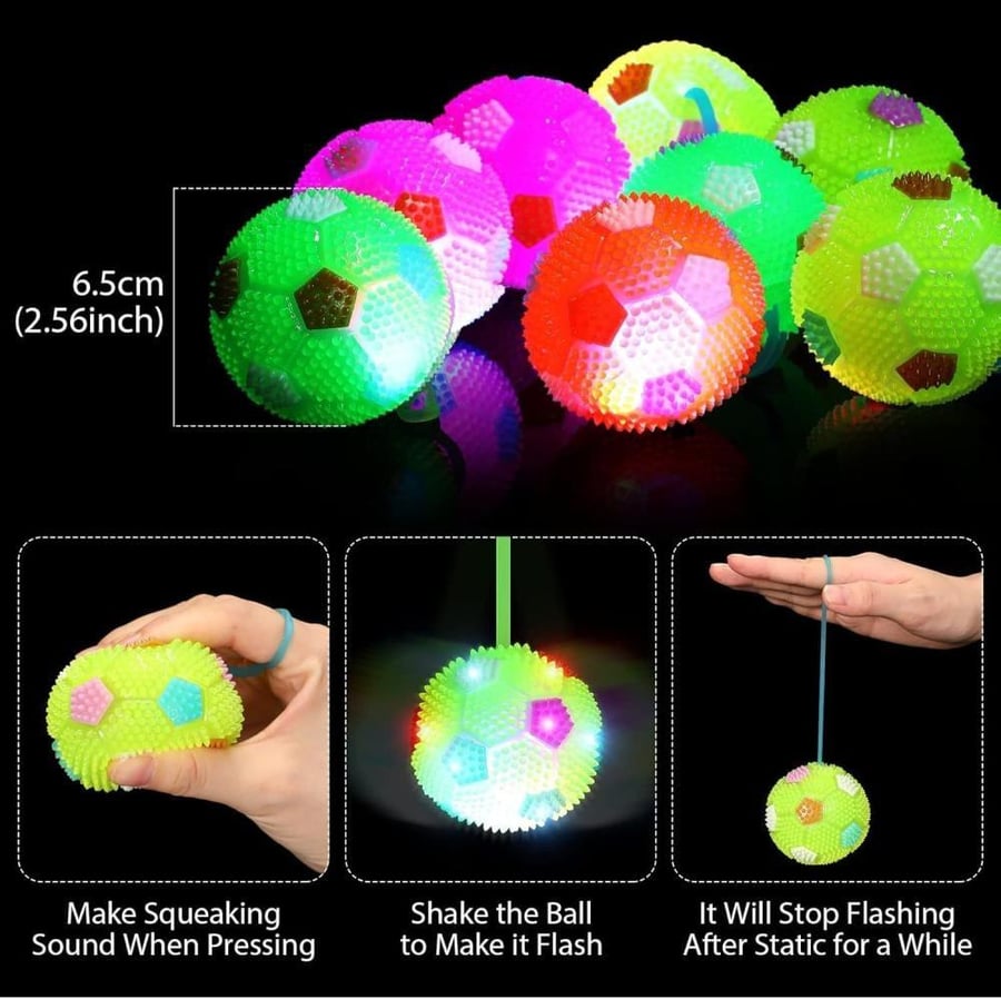 Light-up volleyballs 24 pieces