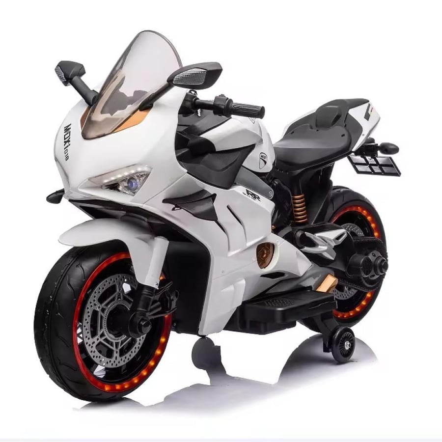Battery-operated electric motorcycle for children >> (L)