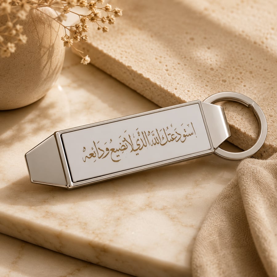 ميدالية مفاتيح مستطيل