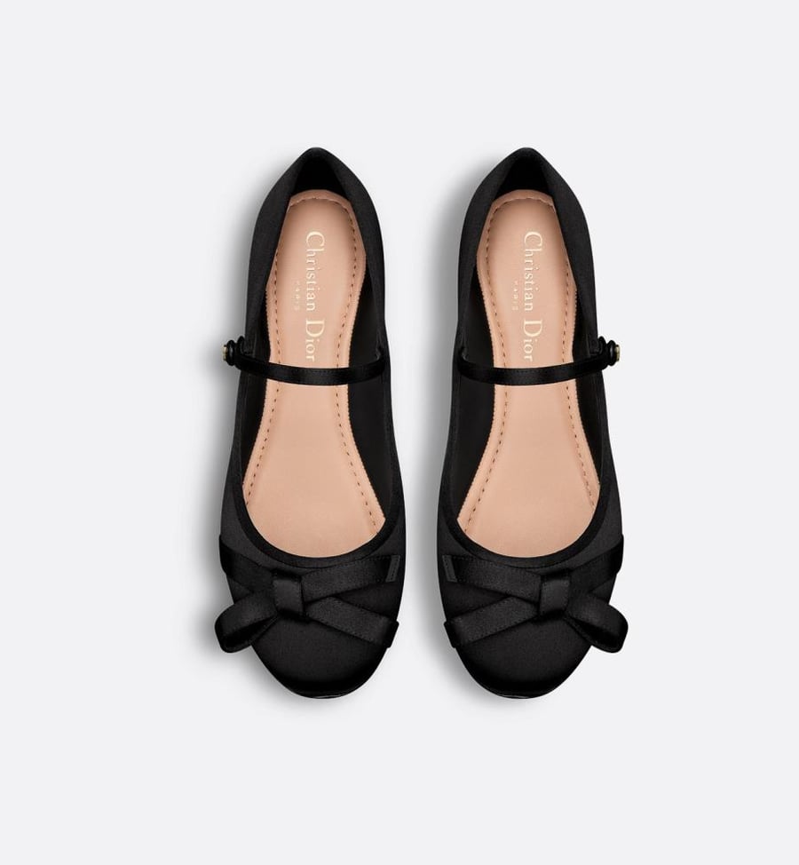 حذاء ديور Lovely-D flat ballerina shoes