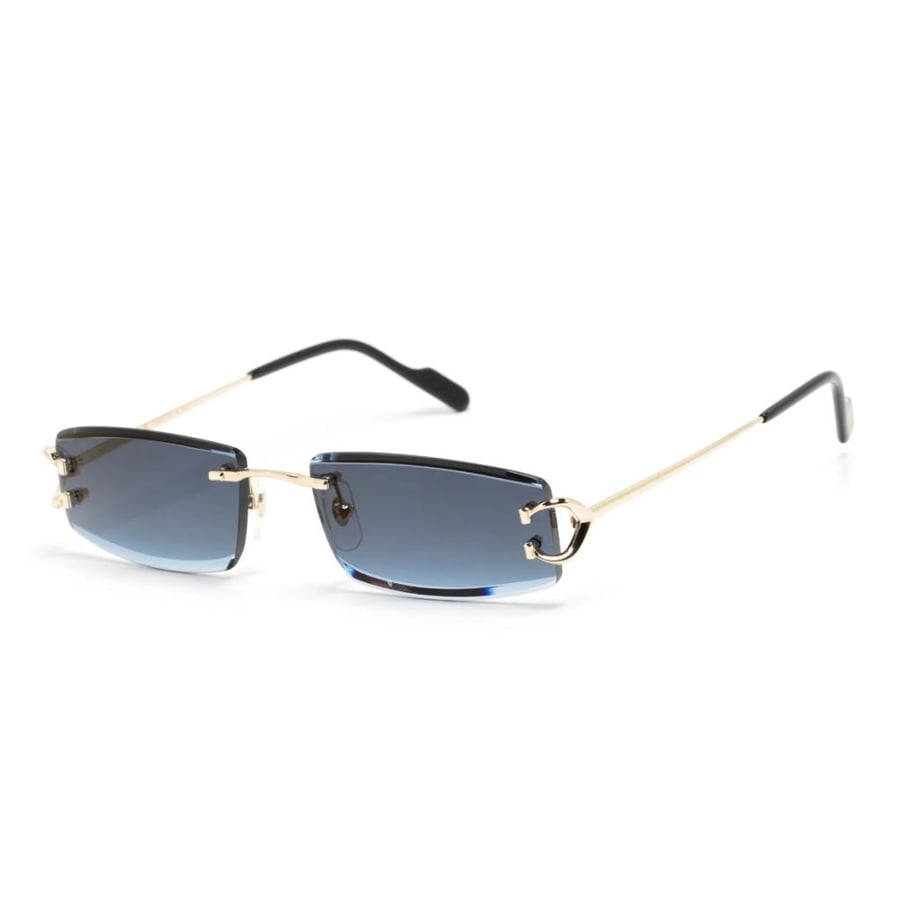 نظارة كارتييه Cartier Eyewear rectangle-frame sunglasses