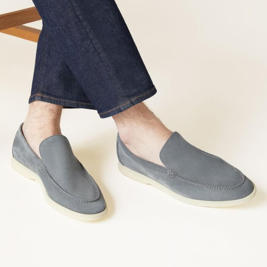 حذاء لورو بيانا  Summer Walk Loafer Frozen Blue