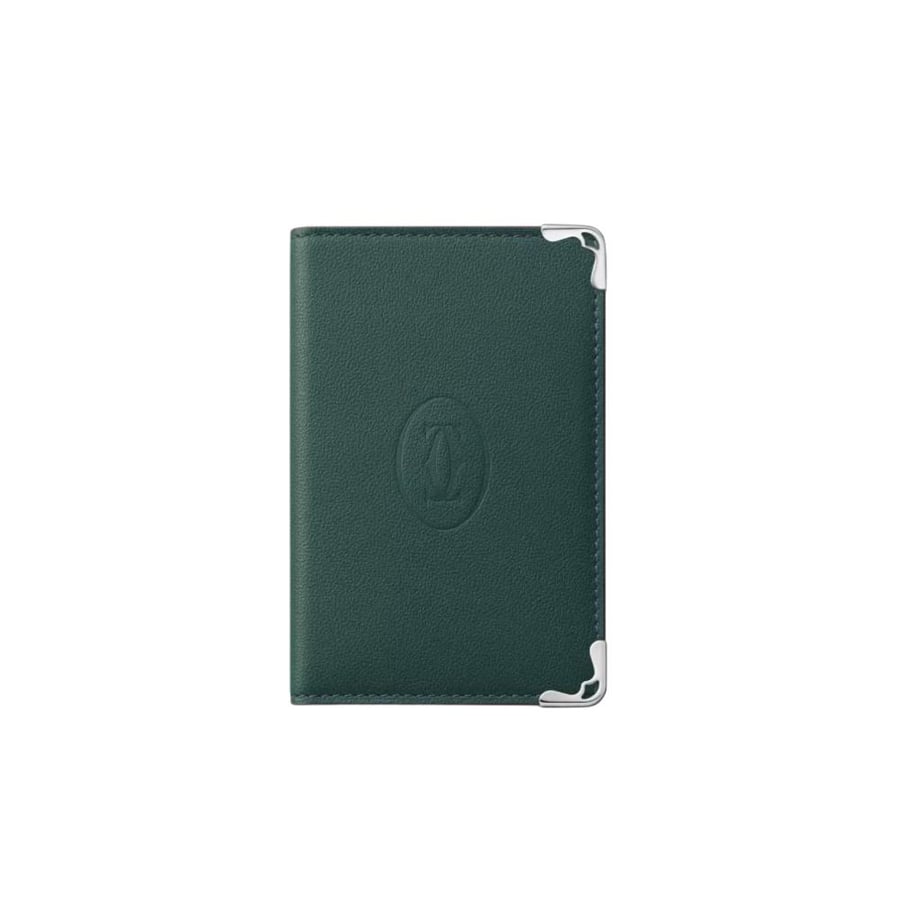محفظة كارتييه خضراء  4-CREDIT CARD HOLDER, MUST DE CARTIER