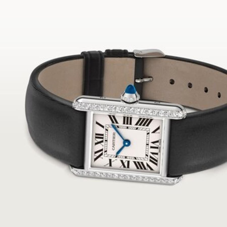 ساعة كارتييه مقاس 22  TANK MUST DE CARTIER WATCH