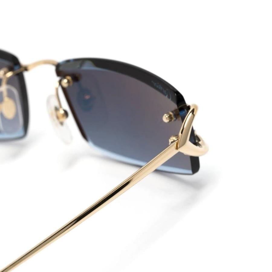 نظارة كارتييه Cartier Eyewear rectangle-frame sunglasses
