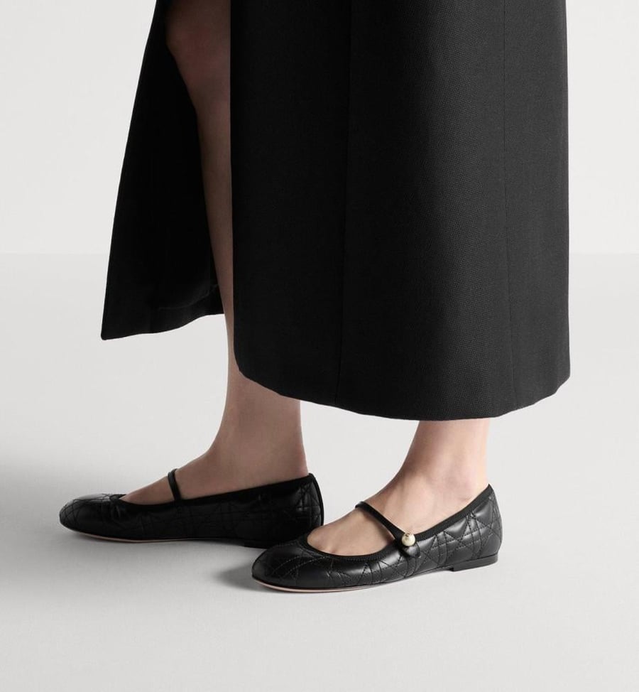 حذاء ديور Dior ballerina shoes