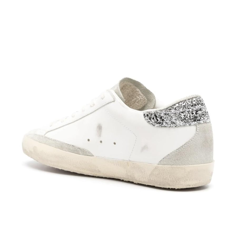 حذاء جولدن جوس GOLDEN GOOSE Women's Superstar 11353 star-applique low-top leather trainers