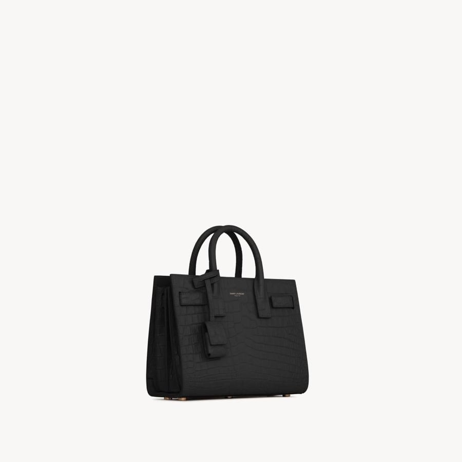 شنطة سان لوران نانو SAINT LAURENT Cassandre Chain Clutch in Lambskin Leather