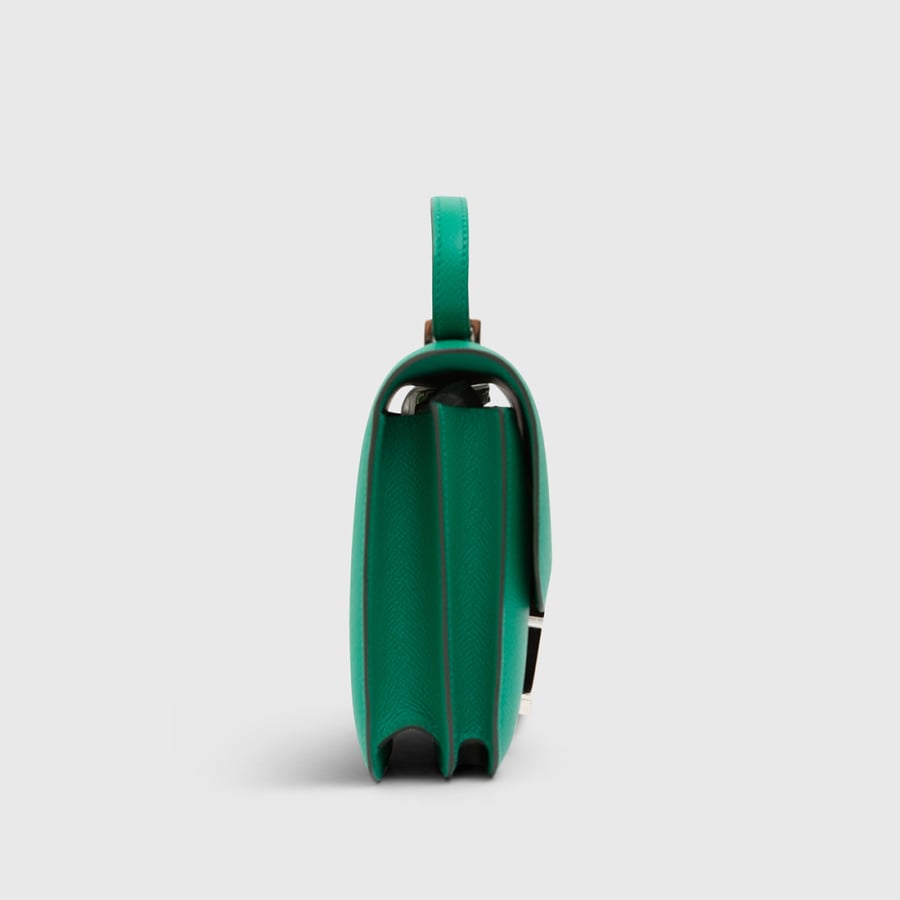 شنطة ارميز Hermès Constance 18 Vert Jade Epsom Palladium Hardware