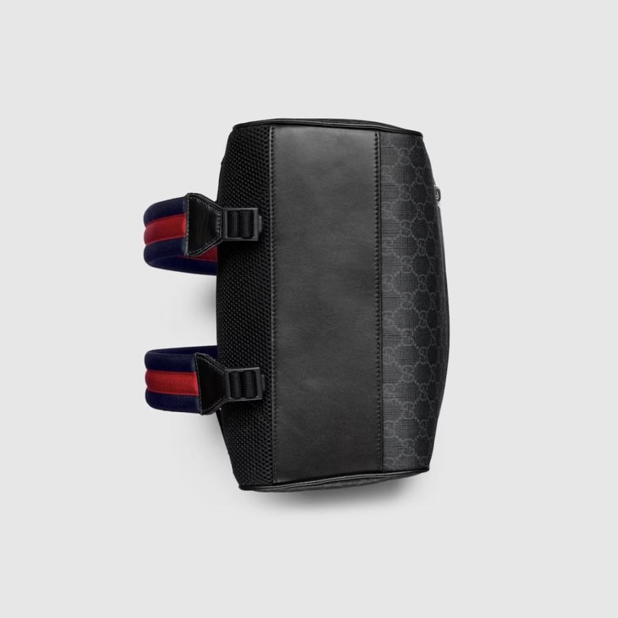 شنطة قوتشي ظهر GG Black medium backpack