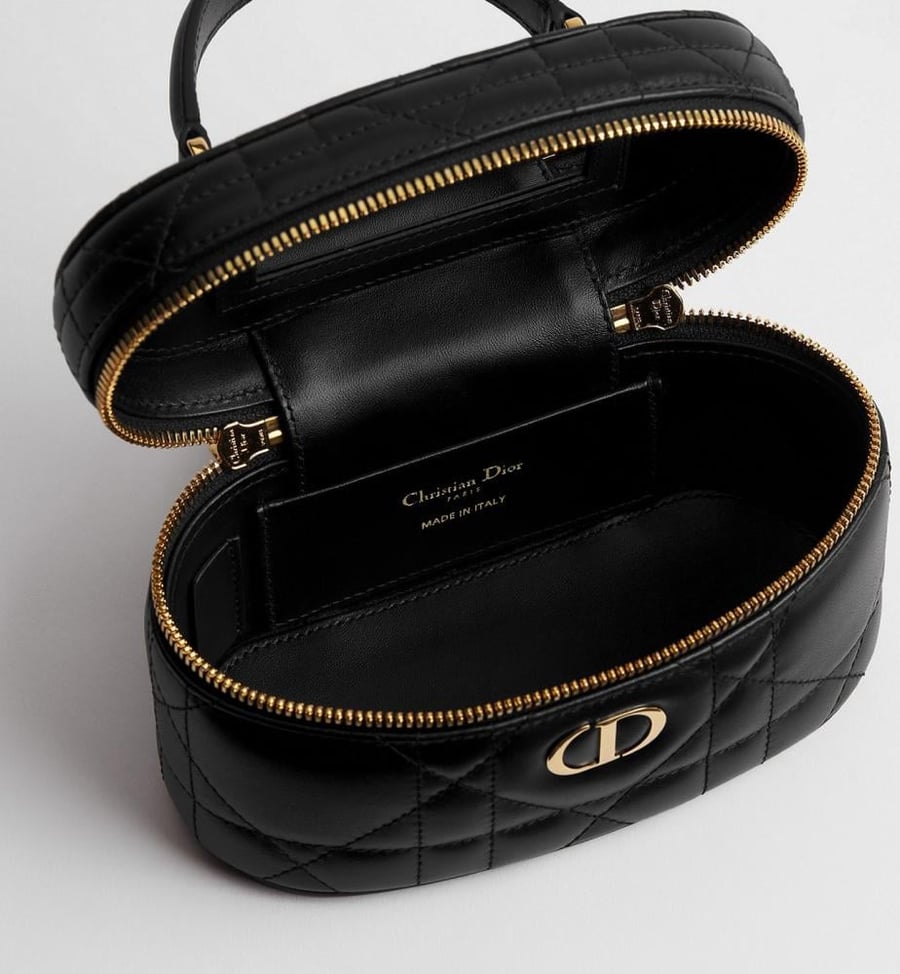 شنطة ديور Dior Caro Mini Vanity Case