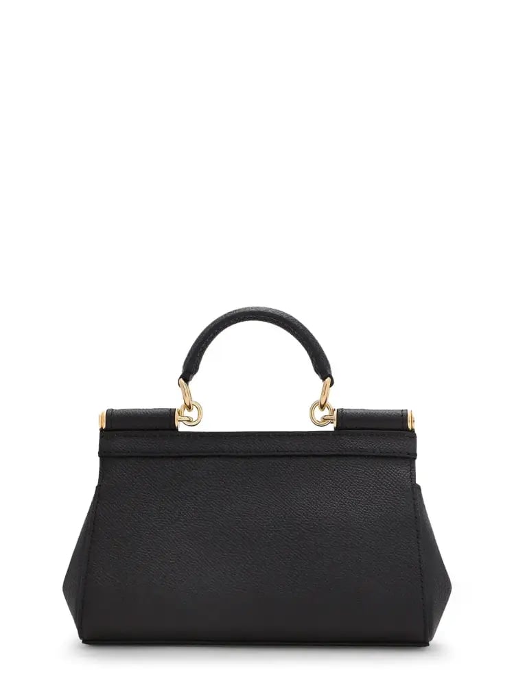 شنطة دولتشي  blackDauphine mini top-handle bag