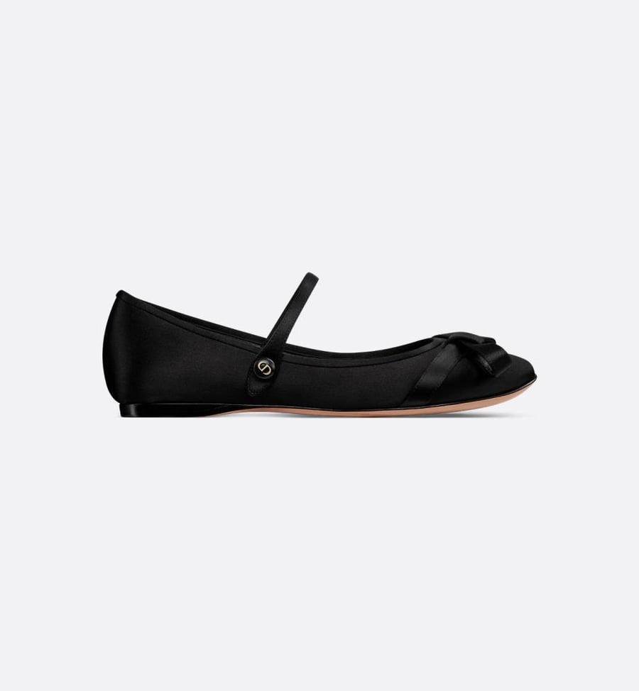 حذاء ديور Lovely-D flat ballerina shoes