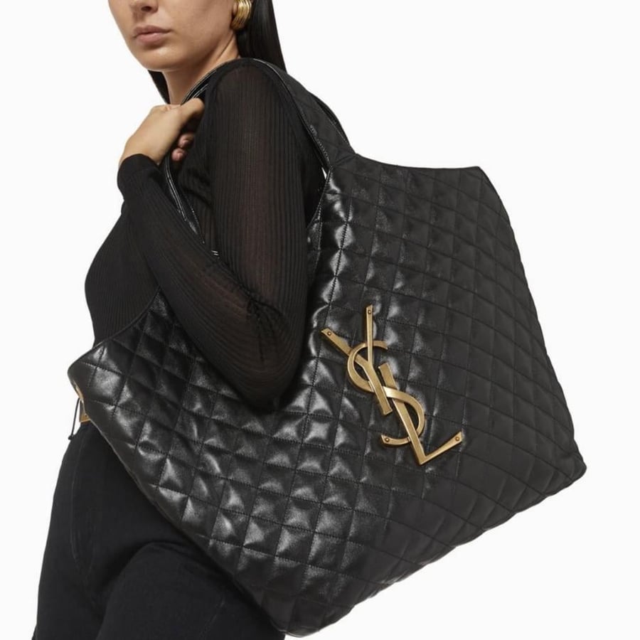 شنطة سان لوران SAINT LAURENT Sac de Jour Nano Bag in Patent Leather