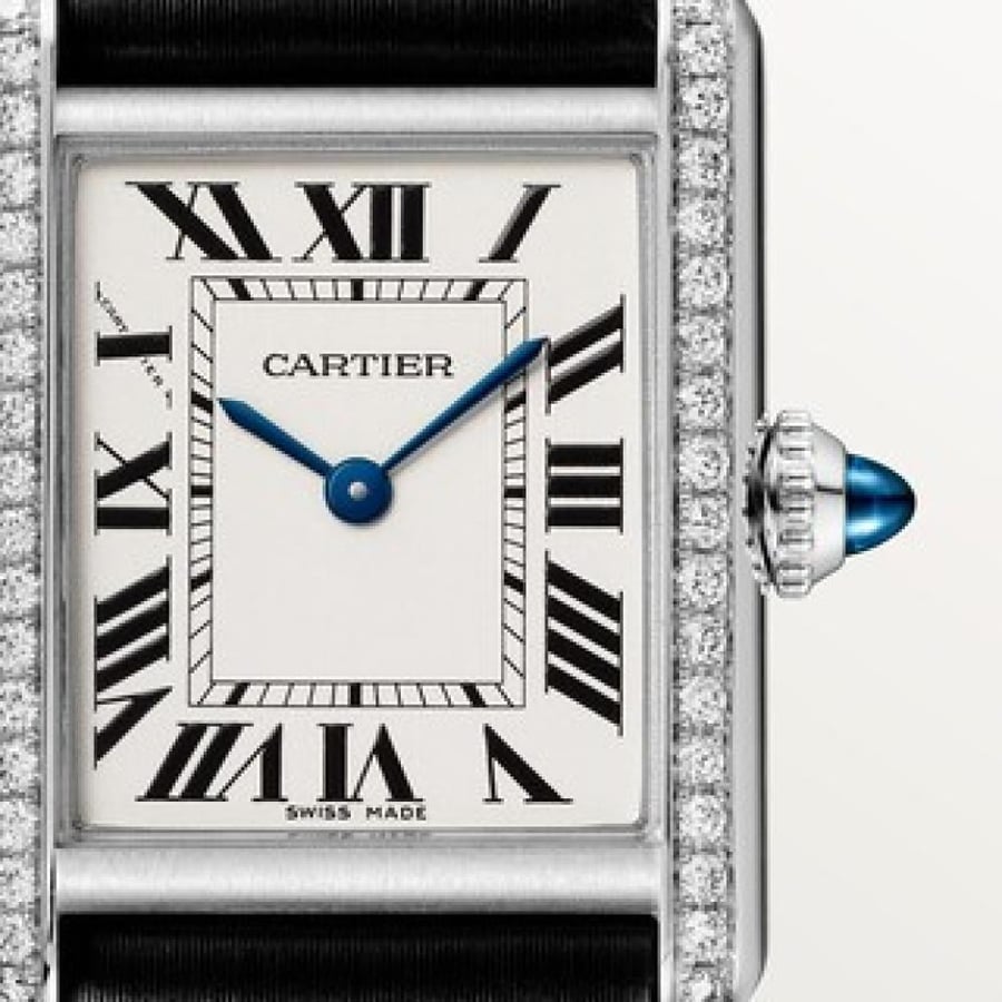 ساعة كارتييه مقاس 22  TANK MUST DE CARTIER WATCH