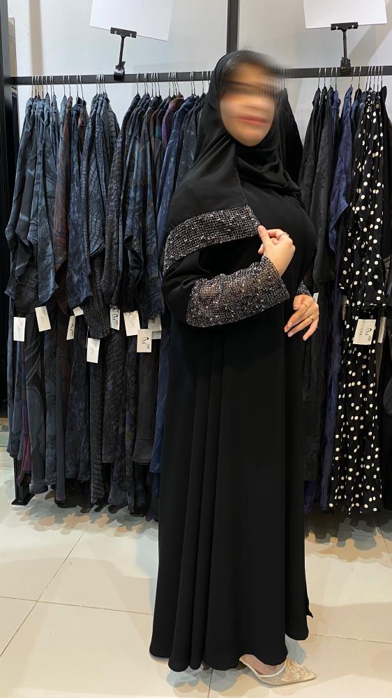 عبايه دبل كلوش